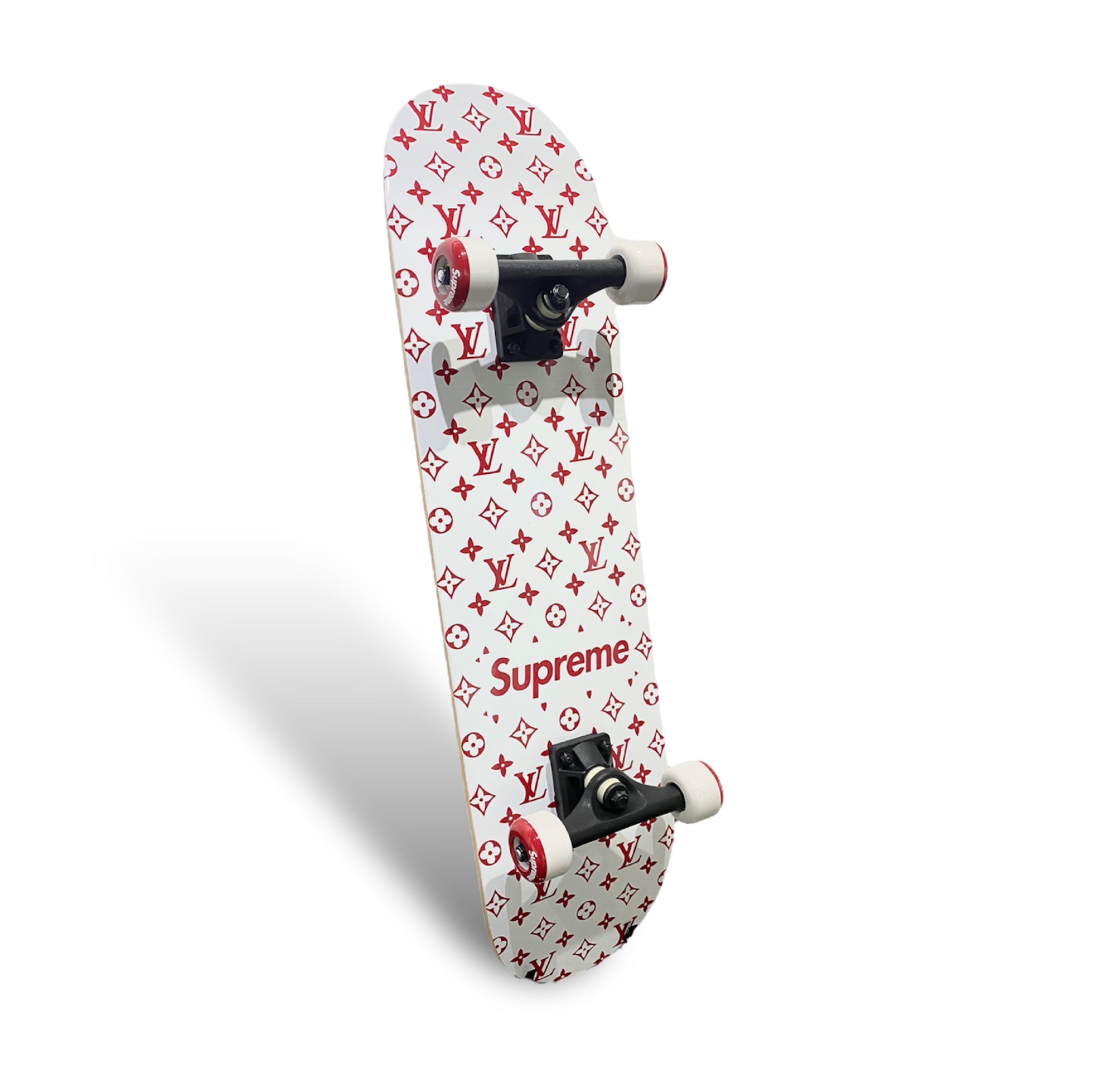 Exclusive Skateboard White Red