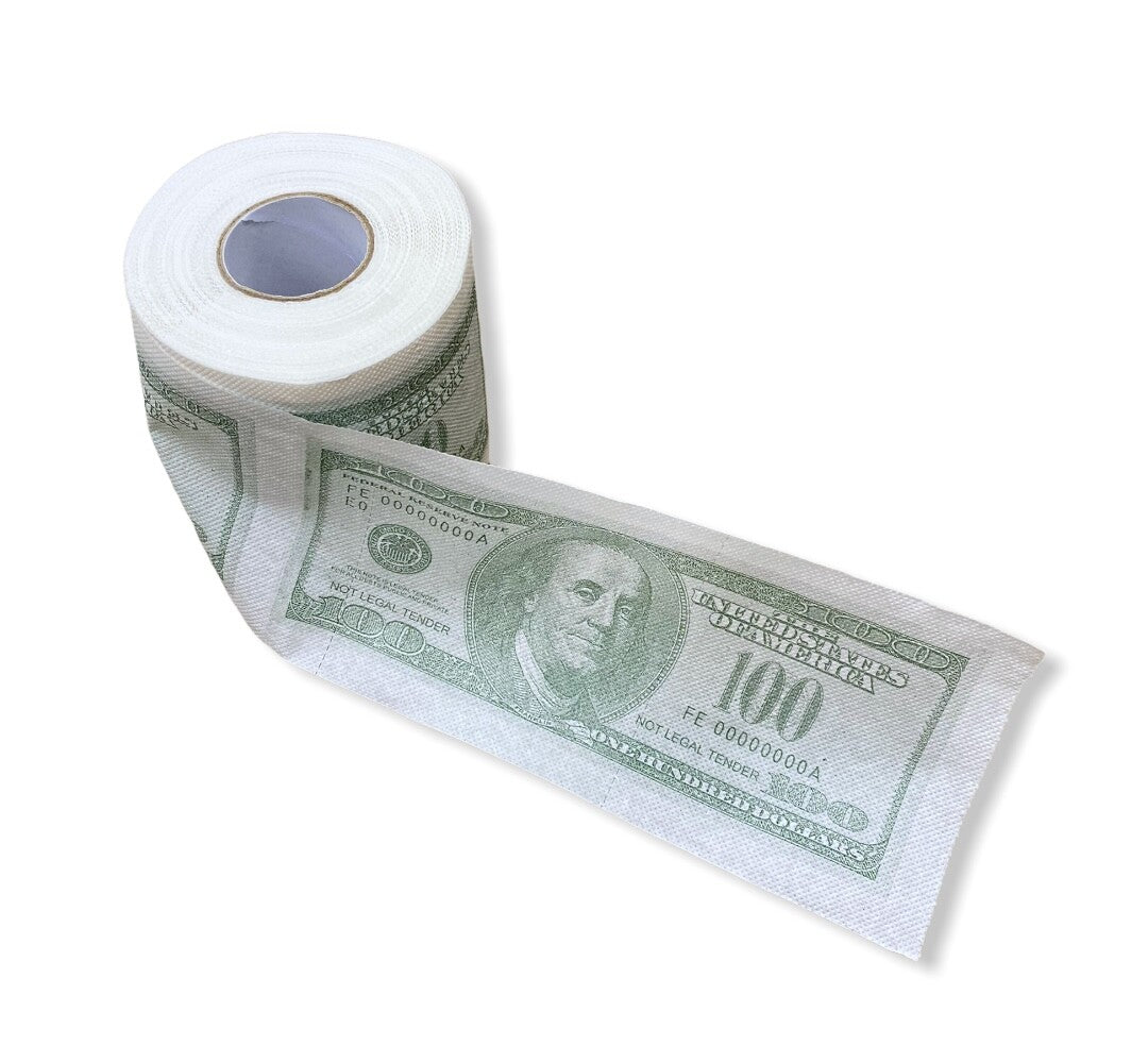 100 Dollar Toiletpapier