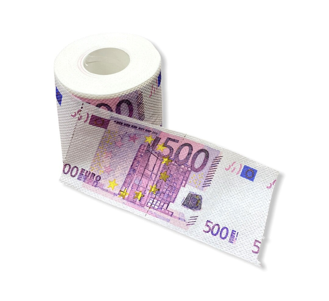 500 Euro Toiletpapier