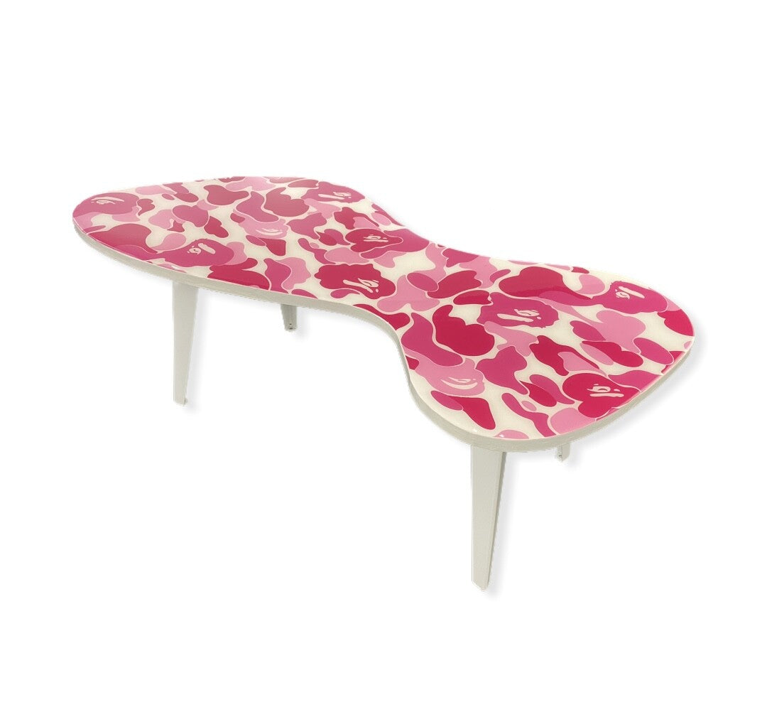 Ape Camo Salontafel Pink Art